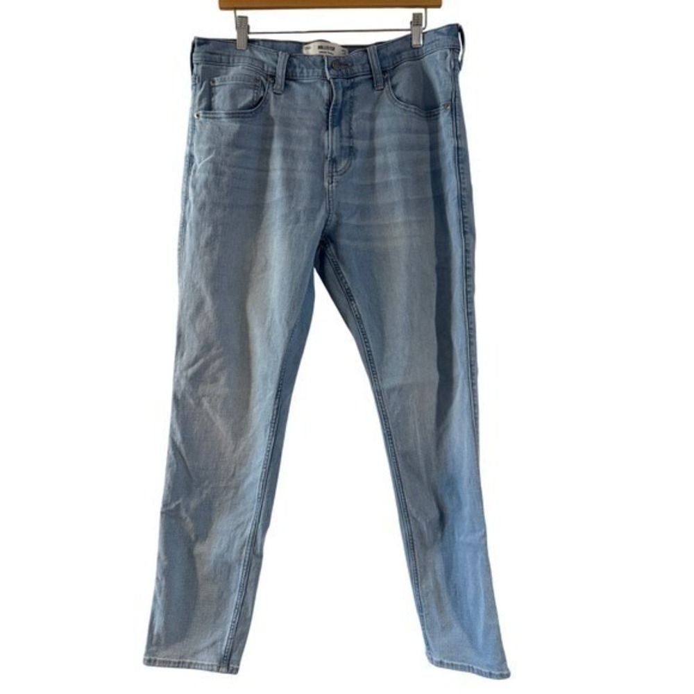 Hollister Athletic Skinny Jeans Light Wash Men W34 L32